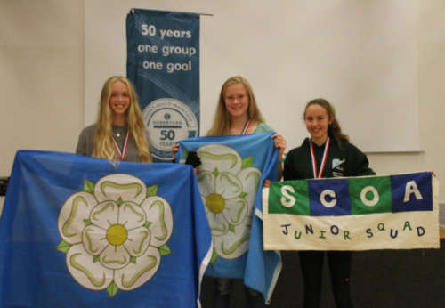 Laura, Pippa and Fiona on the Podium photo gallery